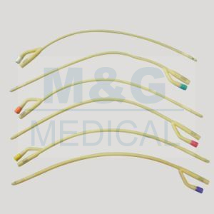 Disposable Medical Latex Foley Catheter (2 way, 3way)