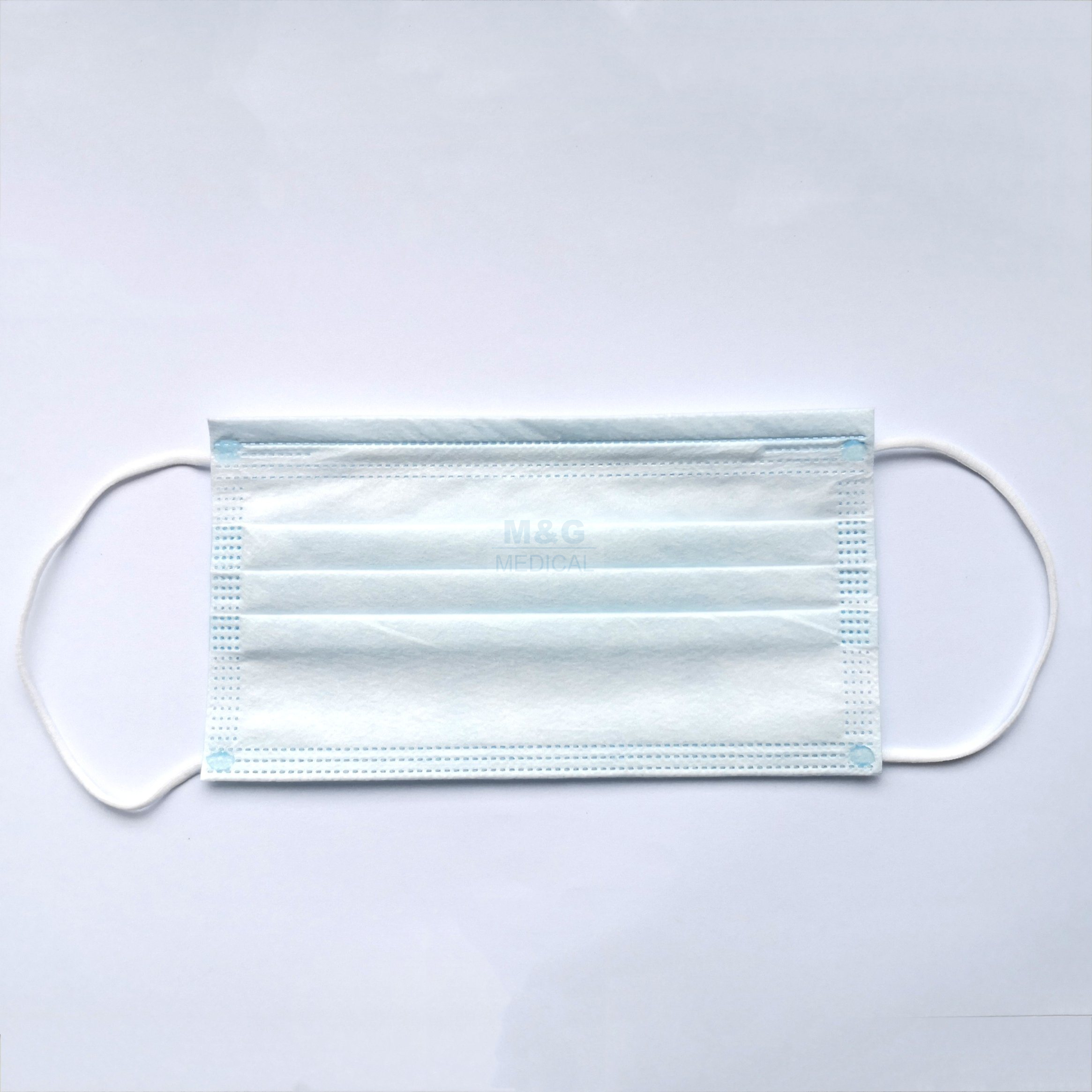 Wholesale 3 Ply Non-Woven Antibacterial Medical Disposable Face Mask