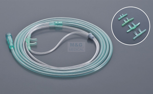 Hospital Use Medical Disposable Sterile Nasal Oxygen Cannula PVC Adult Transparent