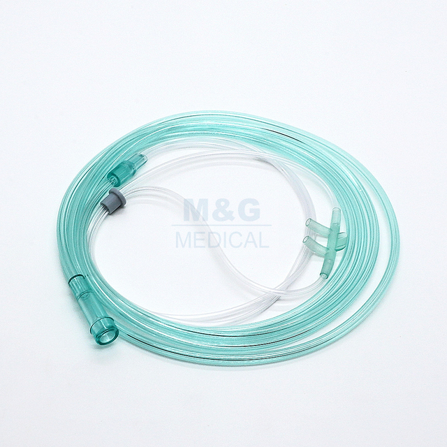 CO2 Sampling Line Nasal Oxygen Cannula Medical Instrument Transparent Infant