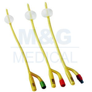 Disposable Medical Latex Foley Catheter (2 way, 3way)